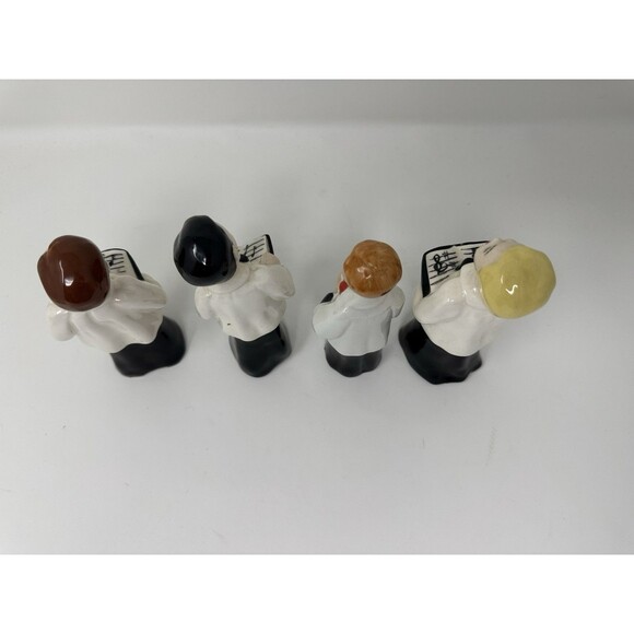 4 VTG Choir Boys Praying Singing MCM Christmas - Picture 3 of 6